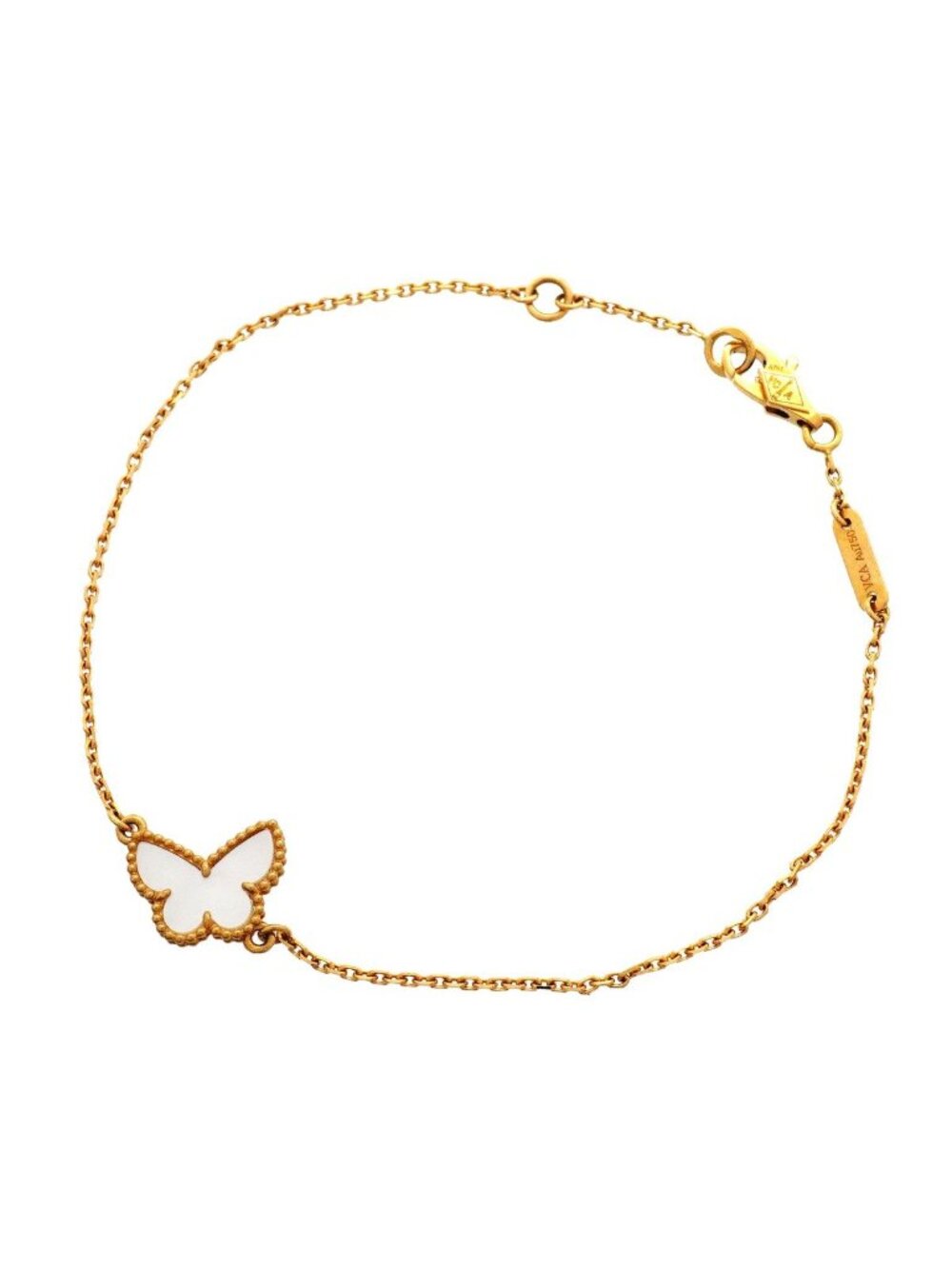 Van Cleef & Arpels Bracelet Sweet Alhambra Papillon 18k Yellow Gold